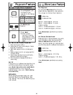 Preview for 14 page of Panasonic NNH724 - MICROWAVE -1.6 CU.FT Operating Instructions Manual