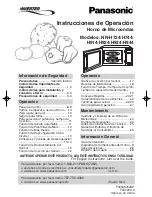 Preview for 31 page of Panasonic NNH724 - MICROWAVE -1.6 CU.FT Operating Instructions Manual