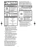 Preview for 43 page of Panasonic NNH724 - MICROWAVE -1.6 CU.FT Operating Instructions Manual