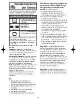 Preview for 47 page of Panasonic NNH724 - MICROWAVE -1.6 CU.FT Operating Instructions Manual