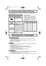 Preview for 16 page of Panasonic NNH764 - MICROWAVE-1.6 CU.FT Operating Instructions Manual