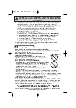 Preview for 34 page of Panasonic NNH764 - MICROWAVE-1.6 CU.FT Operating Instructions Manual