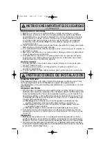 Preview for 35 page of Panasonic NNH764 - MICROWAVE-1.6 CU.FT Operating Instructions Manual