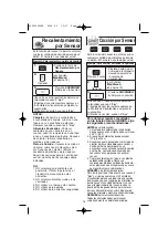 Preview for 48 page of Panasonic NNH764 - MICROWAVE-1.6 CU.FT Operating Instructions Manual