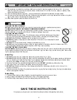 Preview for 4 page of Panasonic NNP295BF - MICROWAVE - 2.0CUFT Operating Instructions Manual