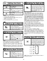 Preview for 12 page of Panasonic NNP295BF - MICROWAVE - 2.0CUFT Operating Instructions Manual