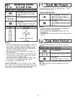 Preview for 13 page of Panasonic NNP295BF - MICROWAVE - 2.0CUFT Operating Instructions Manual