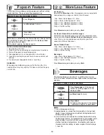 Preview for 14 page of Panasonic NNP295BF - MICROWAVE - 2.0CUFT Operating Instructions Manual