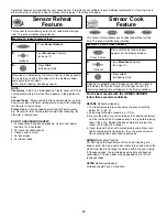 Preview for 17 page of Panasonic NNP295BF - MICROWAVE - 2.0CUFT Operating Instructions Manual