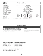 Preview for 32 page of Panasonic NNP295BF - MICROWAVE - 2.0CUFT Operating Instructions Manual