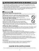 Preview for 36 page of Panasonic NNP295BF - MICROWAVE - 2.0CUFT Operating Instructions Manual