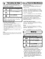 Preview for 46 page of Panasonic NNP295BF - MICROWAVE - 2.0CUFT Operating Instructions Manual