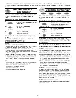 Preview for 49 page of Panasonic NNP295BF - MICROWAVE - 2.0CUFT Operating Instructions Manual