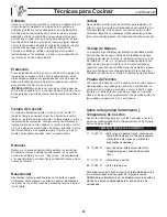 Preview for 57 page of Panasonic NNP295BF - MICROWAVE - 2.0CUFT Operating Instructions Manual