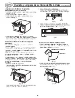 Preview for 59 page of Panasonic NNP295BF - MICROWAVE - 2.0CUFT Operating Instructions Manual