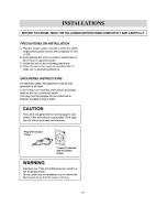 Preview for 7 page of Panasonic NNS244BL - MICROWAVE 2.0 C/OTR Service Manual