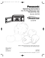 Preview for 1 page of Panasonic NNS255 - MICROWAVE - 2.0CUFT Operating Instructions Manual