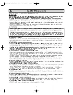 Preview for 8 page of Panasonic NNS255 - MICROWAVE - 2.0CUFT Operating Instructions Manual