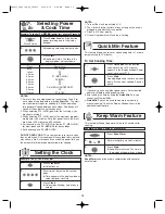 Preview for 14 page of Panasonic NNS255 - MICROWAVE - 2.0CUFT Operating Instructions Manual