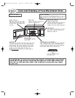 Preview for 27 page of Panasonic NNS255 - MICROWAVE - 2.0CUFT Operating Instructions Manual