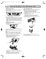 Preview for 29 page of Panasonic NNS255 - MICROWAVE - 2.0CUFT Operating Instructions Manual