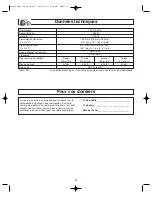 Preview for 67 page of Panasonic NNS255 - MICROWAVE - 2.0CUFT Operating Instructions Manual