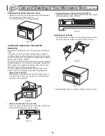 Preview for 25 page of Panasonic NNS255WF - MICROWAVE - 2.0CUFT Operating Instructions Manual