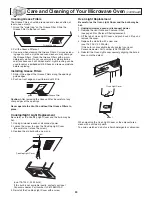 Preview for 26 page of Panasonic NNS255WF - MICROWAVE - 2.0CUFT Operating Instructions Manual