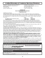 Preview for 28 page of Panasonic NNS255WF - MICROWAVE - 2.0CUFT Operating Instructions Manual