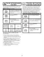 Preview for 47 page of Panasonic NNS255WF - MICROWAVE - 2.0CUFT Operating Instructions Manual