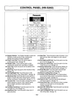 Preview for 11 page of Panasonic NNS262BF - MICROWAVE OVEN/OTR Operating Instructions Manual