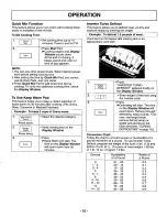 Preview for 16 page of Panasonic NNS262BF - MICROWAVE OVEN/OTR Operating Instructions Manual