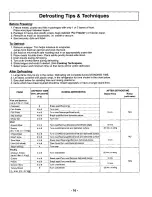 Preview for 17 page of Panasonic NNS262BF - MICROWAVE OVEN/OTR Operating Instructions Manual