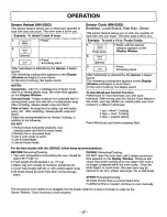 Preview for 18 page of Panasonic NNS262BF - MICROWAVE OVEN/OTR Operating Instructions Manual