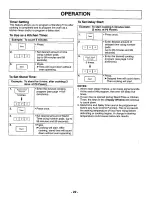 Preview for 23 page of Panasonic NNS262BF - MICROWAVE OVEN/OTR Operating Instructions Manual