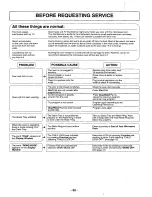 Preview for 31 page of Panasonic NNS262BF - MICROWAVE OVEN/OTR Operating Instructions Manual