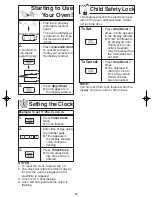 Preview for 12 page of Panasonic NNS334 - MICROWAVE -0.8 CU.FT Operating Instructions Manual