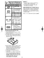 Preview for 14 page of Panasonic NNS334 - MICROWAVE -0.8 CU.FT Operating Instructions Manual