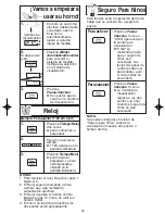 Preview for 40 page of Panasonic NNS334 - MICROWAVE -0.8 CU.FT Operating Instructions Manual