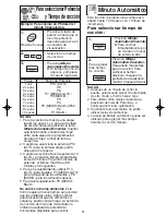 Preview for 41 page of Panasonic NNS334 - MICROWAVE -0.8 CU.FT Operating Instructions Manual