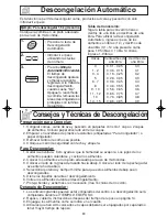 Preview for 43 page of Panasonic NNS334 - MICROWAVE -0.8 CU.FT Operating Instructions Manual