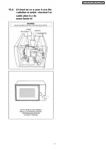 Preview for 17 page of Panasonic NNS335BF - MICROWAVE - 0.8CUFT Service Manual