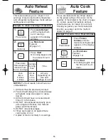 Preview for 17 page of Panasonic NNS504 - MICROWAVE - 1.1 CUFT Operating Instructions Manual