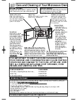 Preview for 24 page of Panasonic NNS504 - MICROWAVE - 1.1 CUFT Operating Instructions Manual