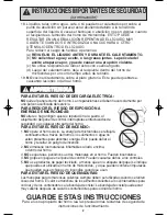 Preview for 32 page of Panasonic NNS504 - MICROWAVE - 1.1 CUFT Operating Instructions Manual