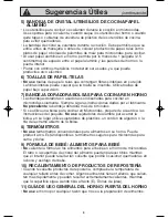 Preview for 36 page of Panasonic NNS504 - MICROWAVE - 1.1 CUFT Operating Instructions Manual