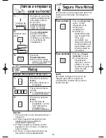 Preview for 40 page of Panasonic NNS504 - MICROWAVE - 1.1 CUFT Operating Instructions Manual