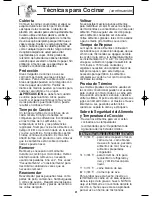 Preview for 51 page of Panasonic NNS504 - MICROWAVE - 1.1 CUFT Operating Instructions Manual