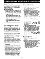 Preview for 5 page of Panasonic NNS547 - MICROWAVE Operating Instructions Manual