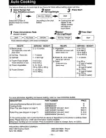 Preview for 13 page of Panasonic NNS547 - MICROWAVE Operating Instructions Manual